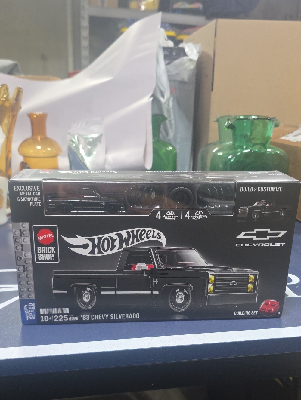 Mattel Hot Wheels 1983 Chevy Silverado Black Pickup. Brand New